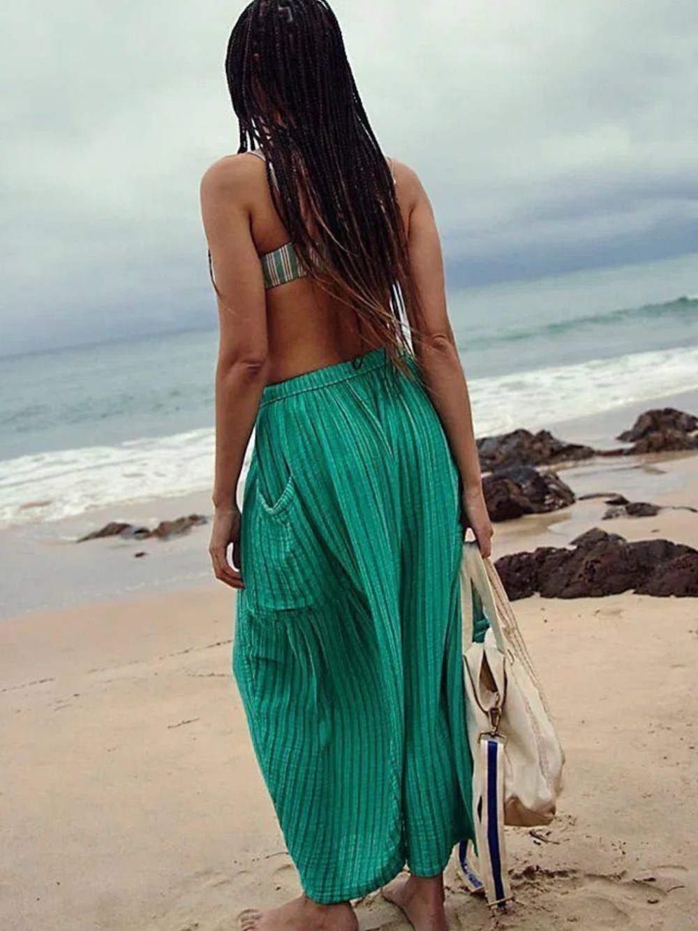 Free People Stripped SOLD OUt pants